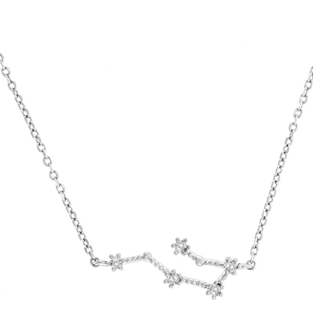 14k Gold Plated Astrology Constellation Horoscope Zodiac Necklace 1618
